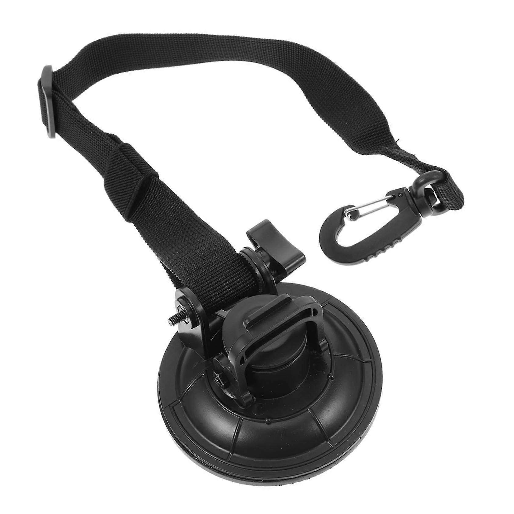 Car Tent Suction Cup Hook ABS Black