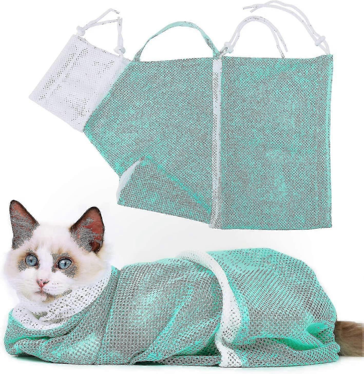 Cat bathing bag anti-bite and anti-scratch cat grooming bag for bathing