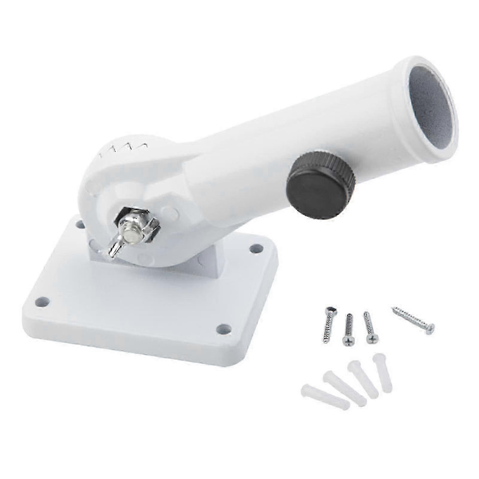 Heavy Duty Adjustable Flagpole Bracket Metal Pole Holder