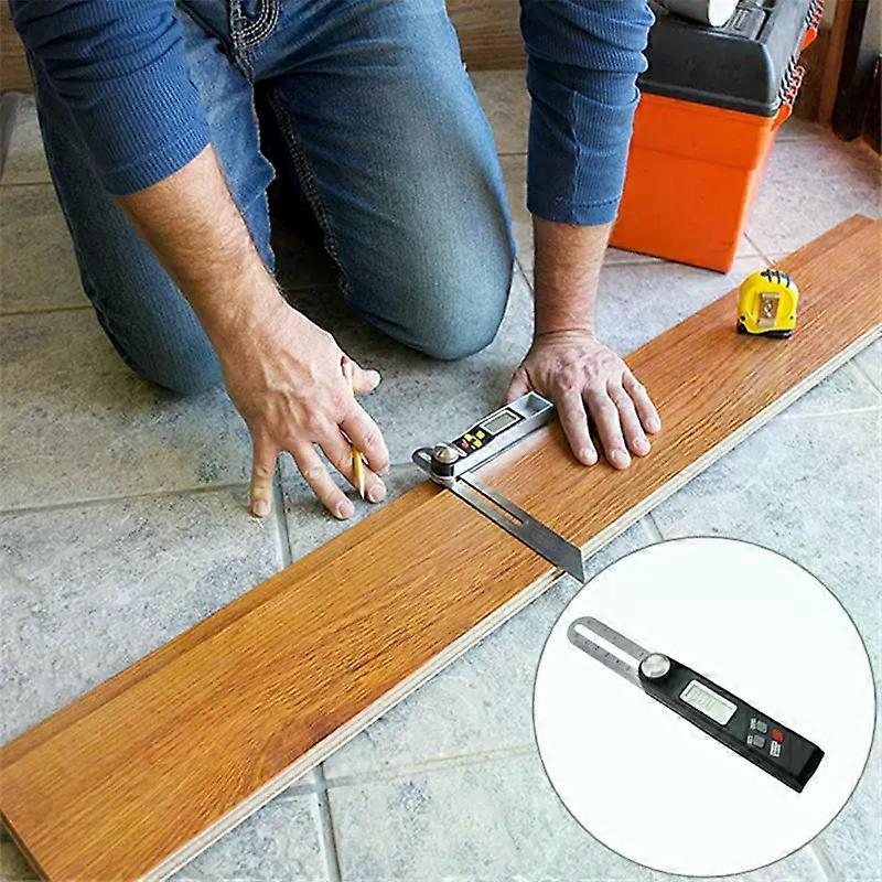Digital Protractor Angle Ruler 200mm 8 Inch Angle Finder Electronic Level 360 Degree Protractor Inclinometer Lcd Display