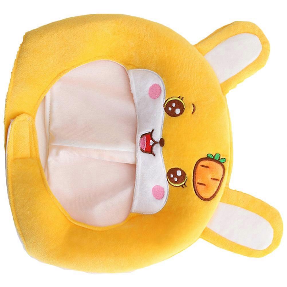Plush Bunny Hat with Ears – Accessory for Easter, Parties, and Photo Props – Soft & Warm Rabbit Headwear for Adults and Teens