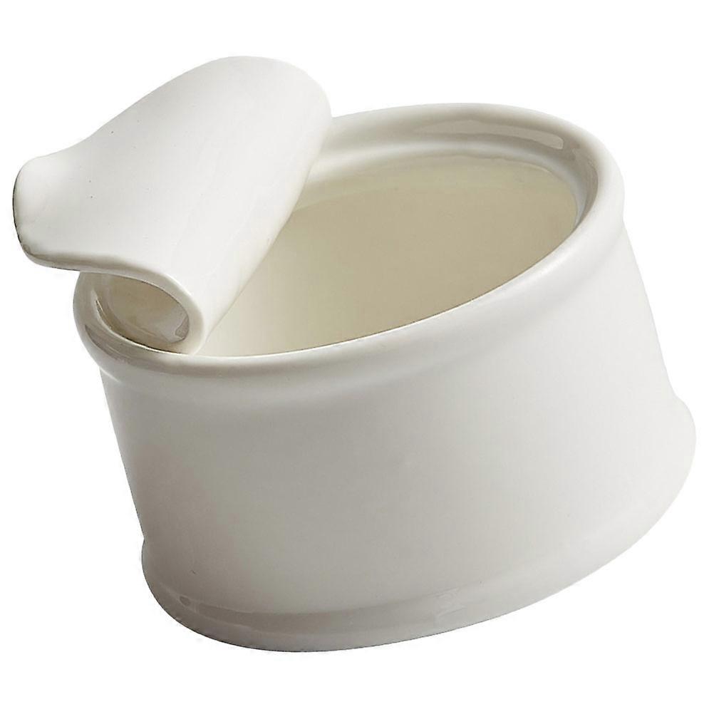 White Ceramic Baking Bowls for Decor Perfect Size Easy to Clean and Maintain Ideal for Home Use 5.5 Inches