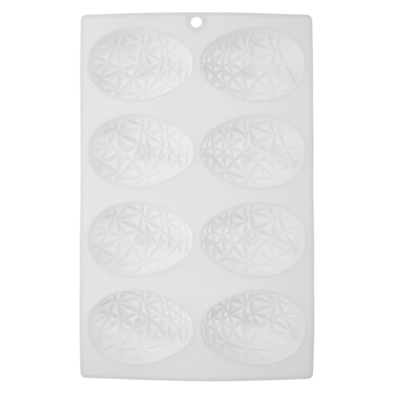 Silicone Egg Shaped Mold For Chocolate Making Perfect For Family Gathering With Temperature Range -40°F To 466°F 1Pack