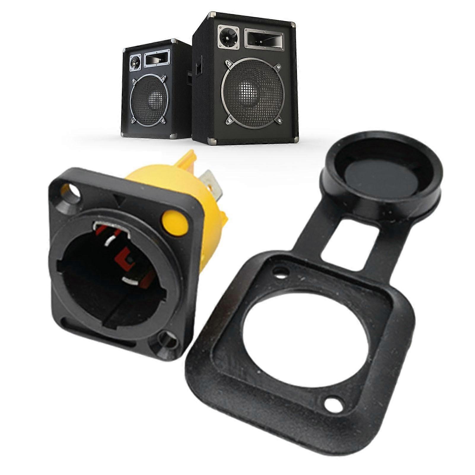 Waterproof 3-Core Wire Connector 3-Pin Electrical Connector, Multifunction Junction Box, Outlet Extension for Public Areas