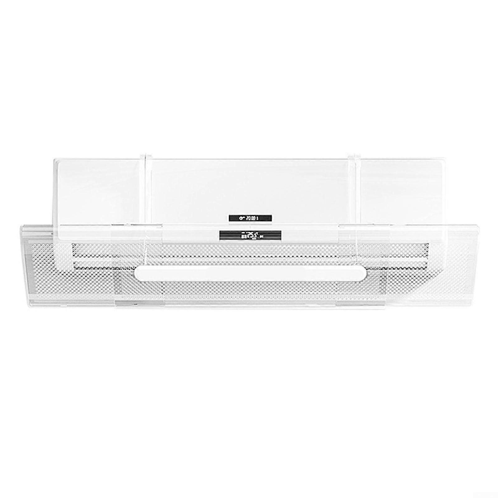 Air Conditioning Wind Deflectors for Clear Windshield, Anti Direct Blowing Baffle, Universal Fit, Durable Material
