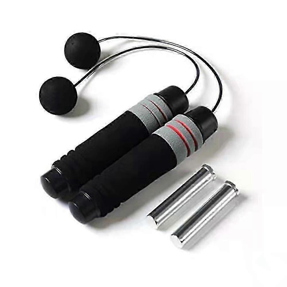 1 Pair Of Cordless Jump Rope - Workout In A Small Space - Exercise With Weighted Jump Rope