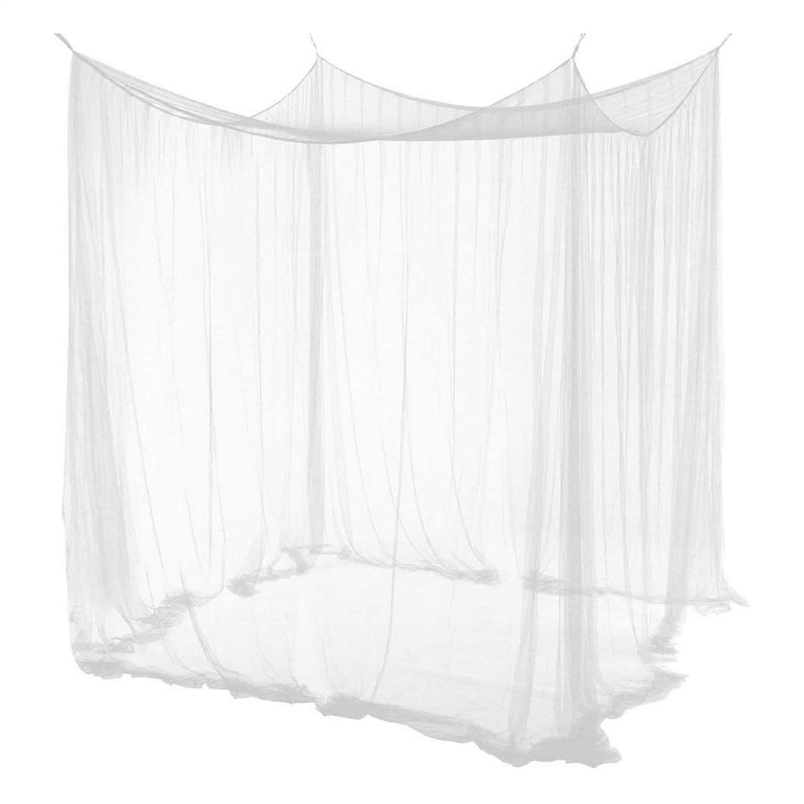 Fly Net, Portable Bed Canopy, Large Shield for Baby Protection in Garden, Courtyard, Stand, Deck, Boat, RV, White