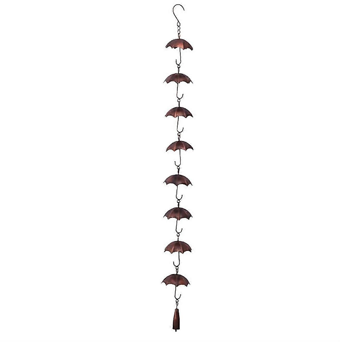 For rain chains metal rain chain decorative umbrella rain chain