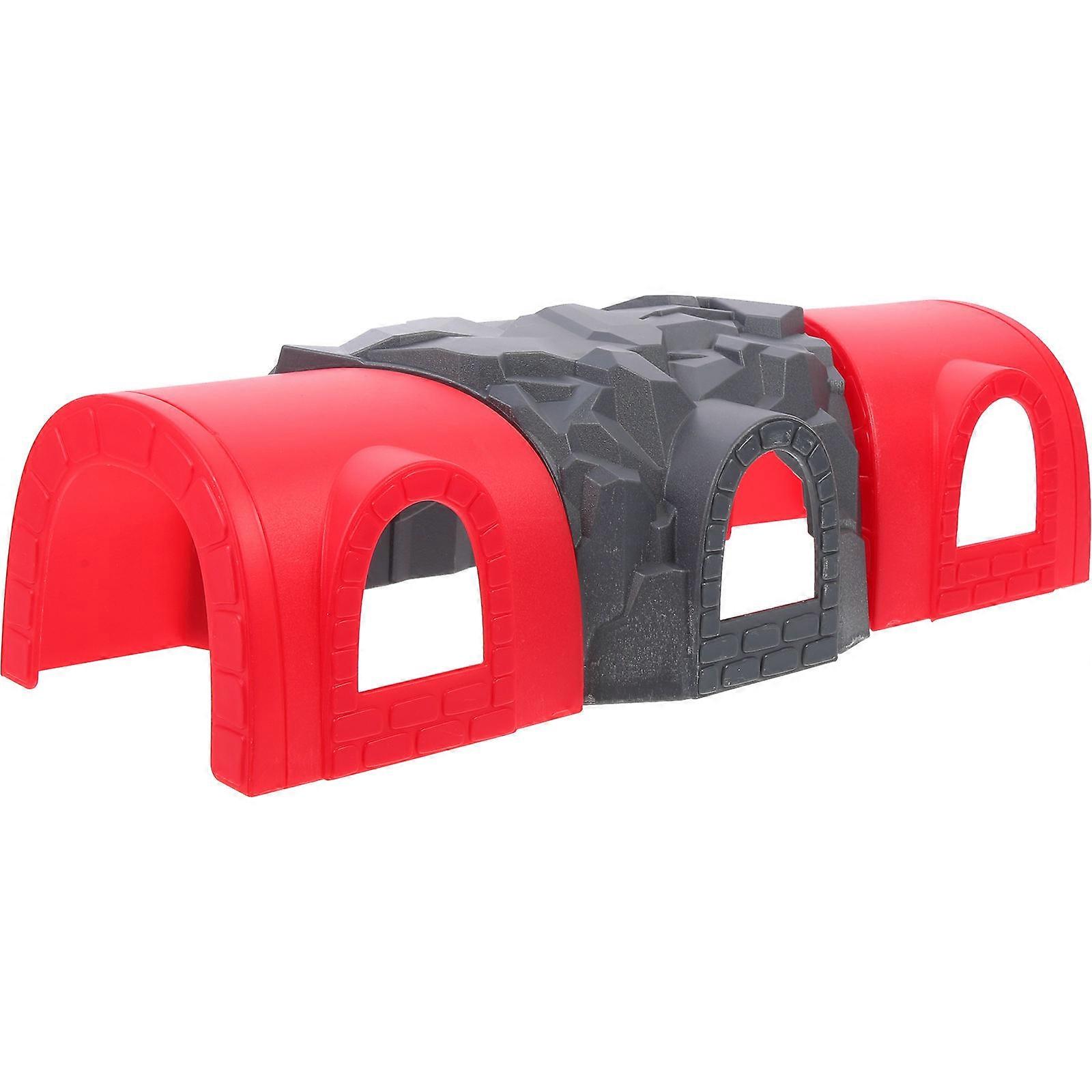 Simulation Tunnel Model for Decorative Train Accessory – Safe DIY Railway Play Cave for Indoor and Outdoor Use in Playrooms and Gardens