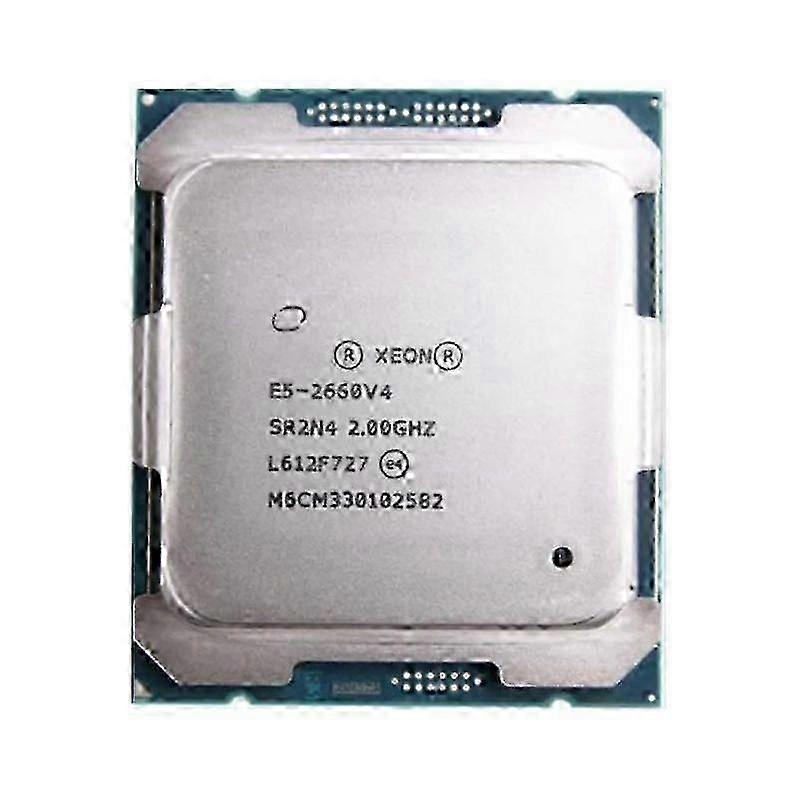 2025 Xeon E5-2660V4 CPU - Socket LGA 2011-3 14 Cores 28 Threads 2.0GHz 35MB L3 Cache 105W.