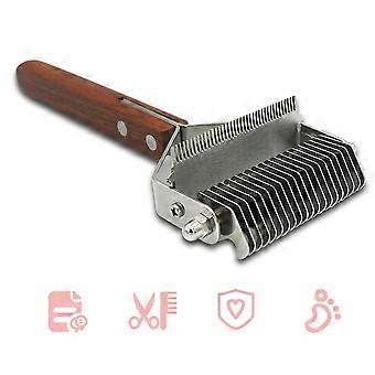Pet Grooming Tool Dog Comb & Cat Comb Brush - Sottopelo a doppio scopo