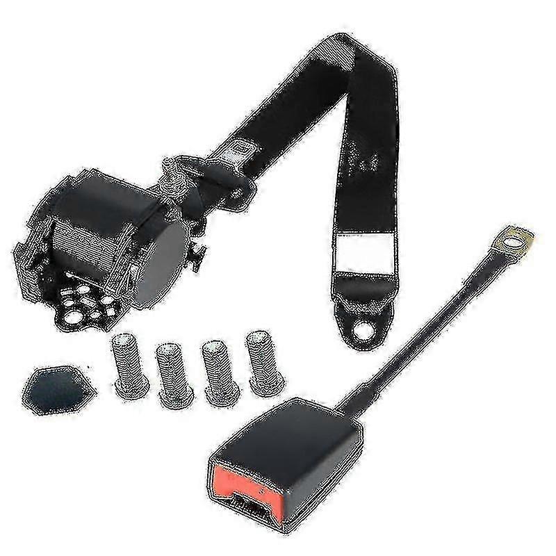 Three-point Car Seat Belt Fully Automatic Retractable Driver's Seat Belt Three-point With Base Socket