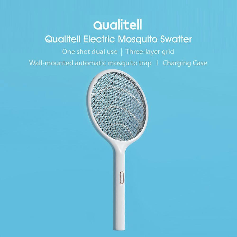 Qualitell Electric Mosquito Swatter Home Fly Mosquito Swatter Mosquito Killer Bug Racket Insects Killer