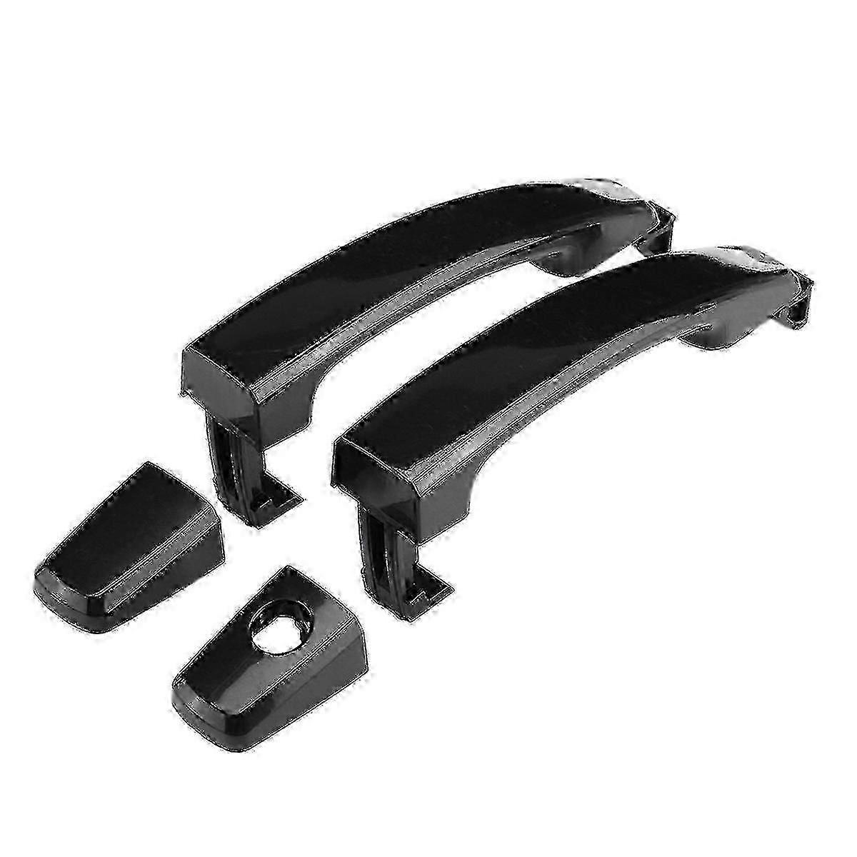 2pcs Glossy Black ABS Door Handle Covers for Captiva Sport