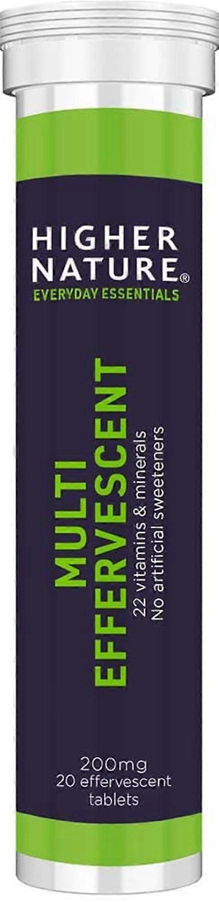 Higher Nature Fizzy Multi 20 Tablets - 4 Pack
