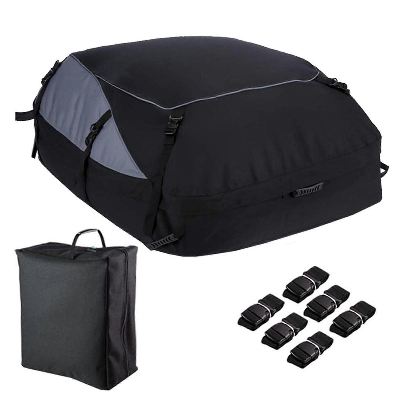 Fahrzeugträger Auto Gepäcktasche Auto Cargo Dachtasche Faltbare Dachbox Aufbewahrungsbox Wasserdichter weicher Dachträger für Reisen und Gepäcktransport Ref: 4400