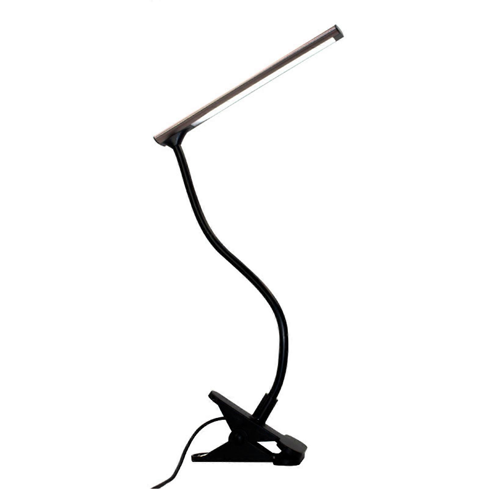 LED Desk with Clip Portable 360 Degree Adjustable Reading Lamp Eye Protection for Home Dormitory