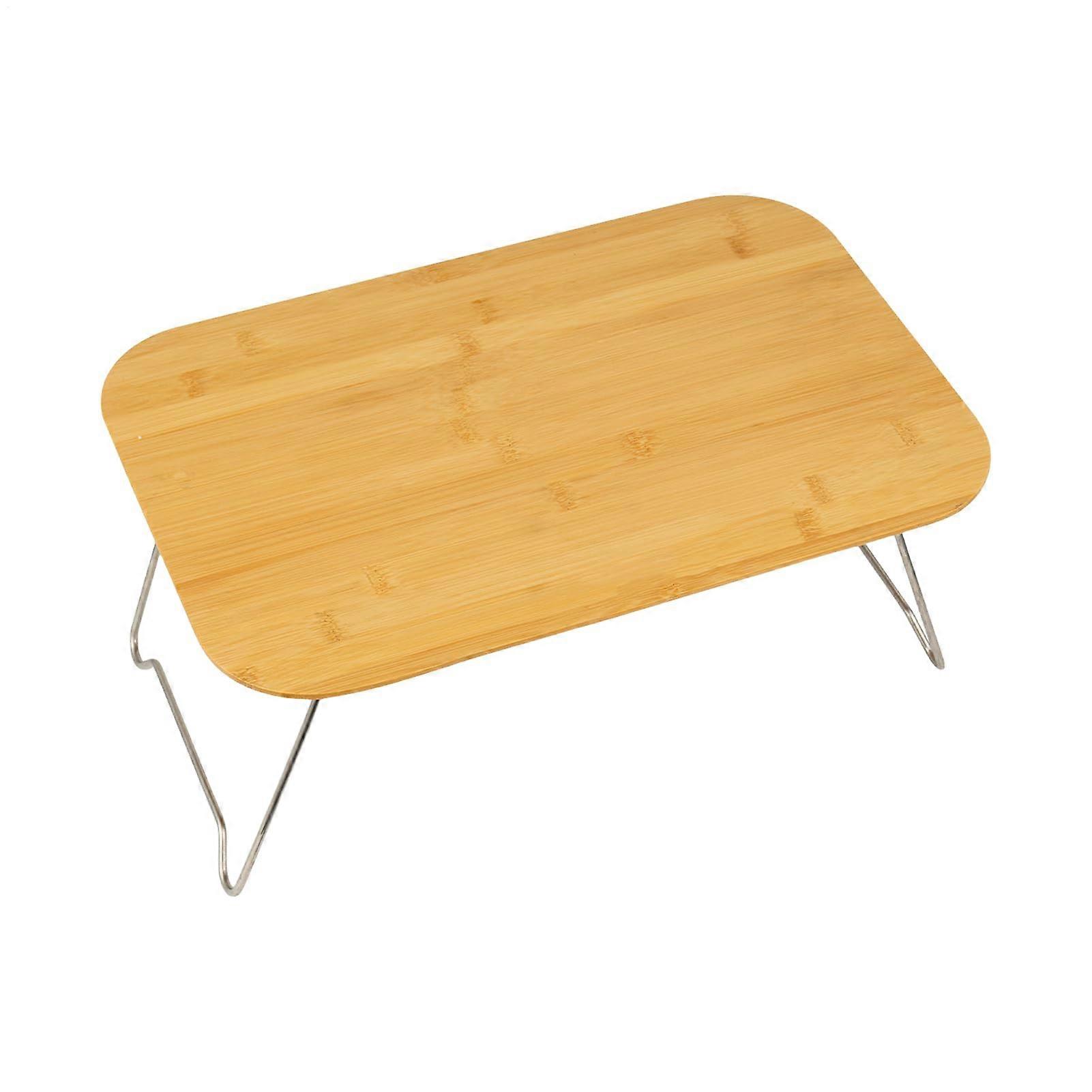 Camping Folding Table, Small Portable Desk, 17.72x11.81x7.76in, Lightweight Travel Accessory, Ideal for Car Trips