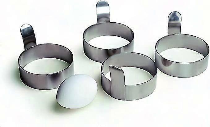 Endurance Egg Rings, 4-Piece Set for Perfect Fried Eggs