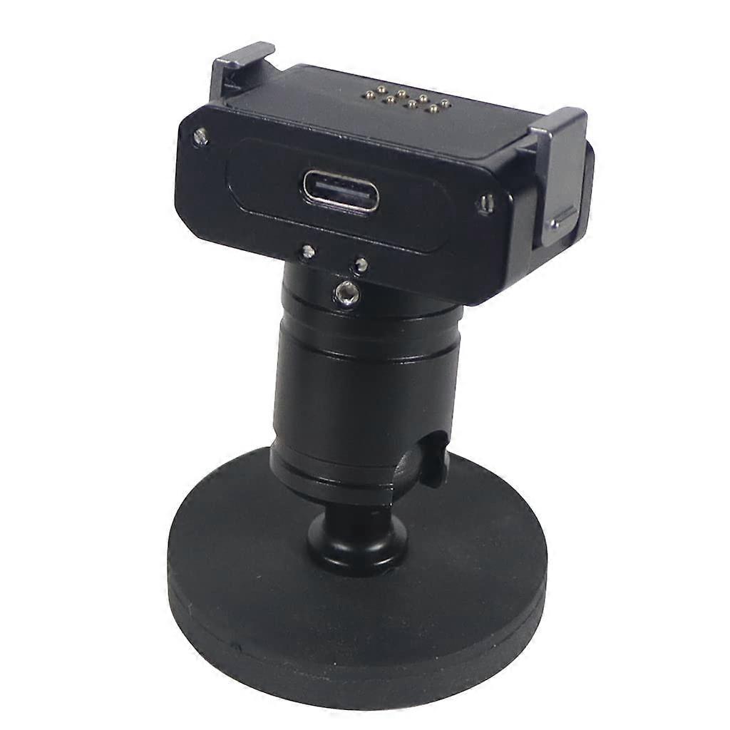 2In1 Magnetic Charging Base Foldable Tripod Mount Kit USBC Compatible With Action2 Action Camera Car Helmet Mount