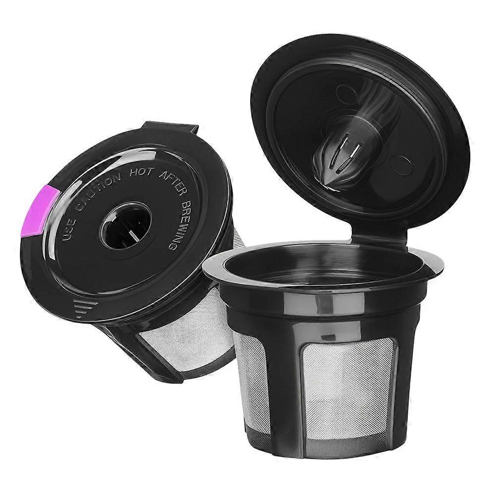 Reusable K Cups for K Mini, K Elite, K Classic, K Compact, K Latte, K Select and All 2.0 & 1.0 Coffee Makers 2PCS