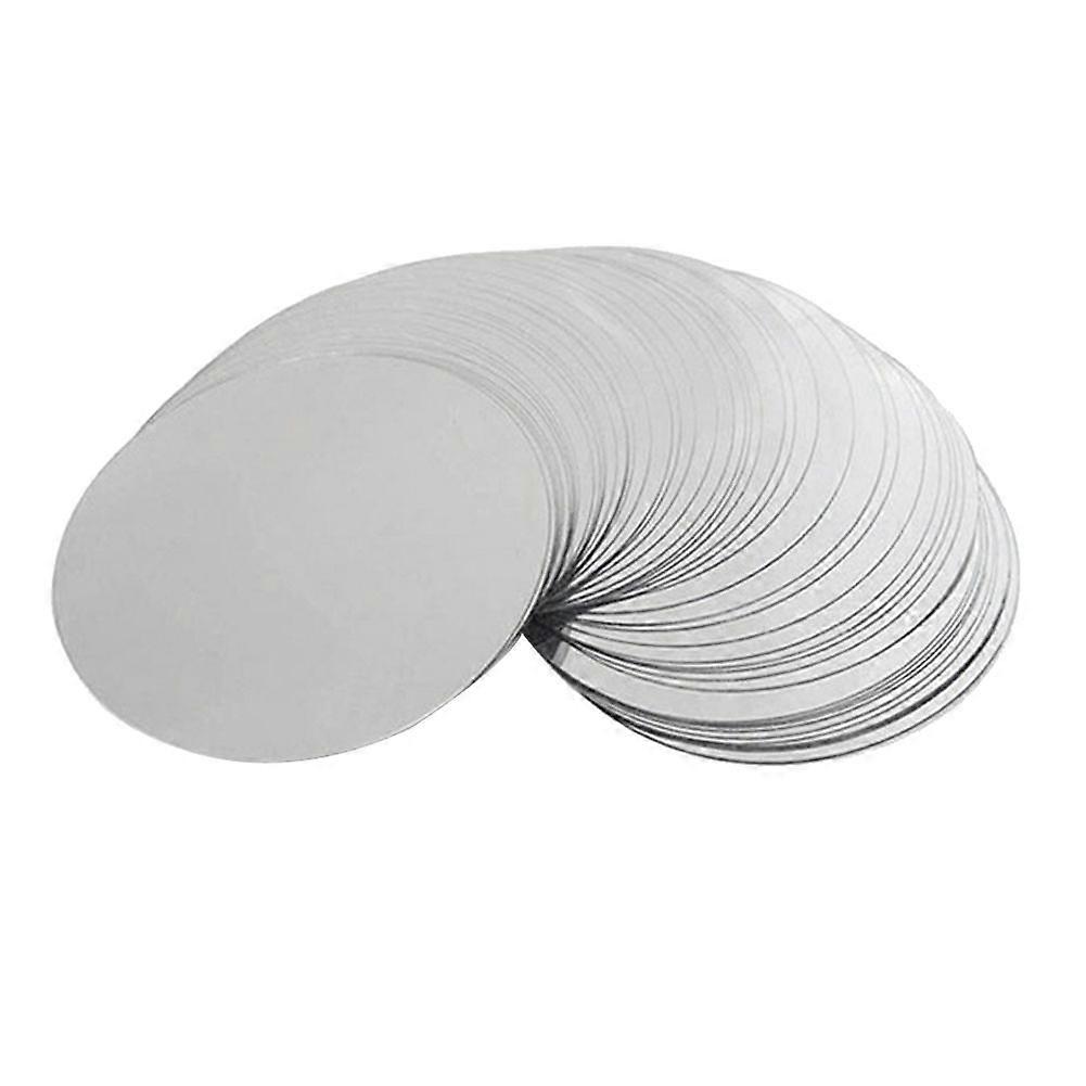 300 Pcs 3 Inch Silver Wine Pourer Discs Drip-Proof Drop Drip Stop Pouring Pour Spout Pour Wine Thin