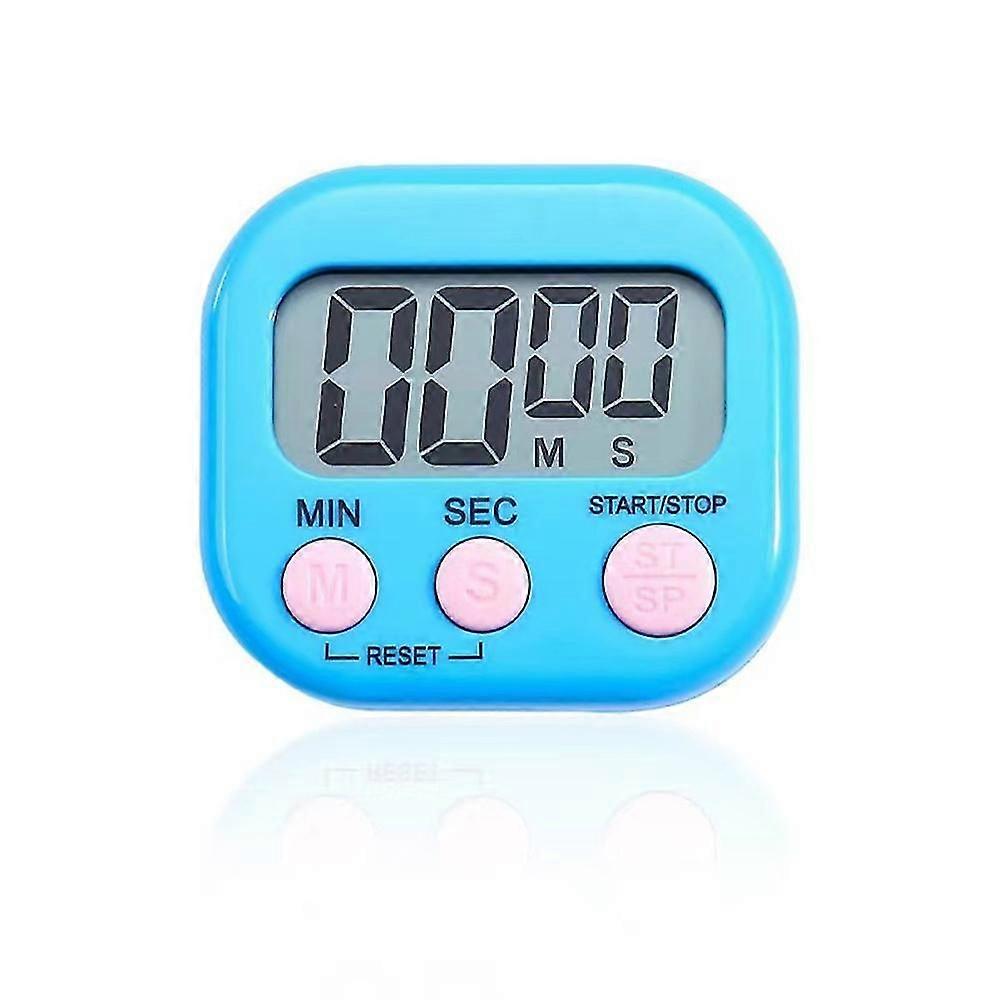 Large LCD kitchen timer for countdown and alarm