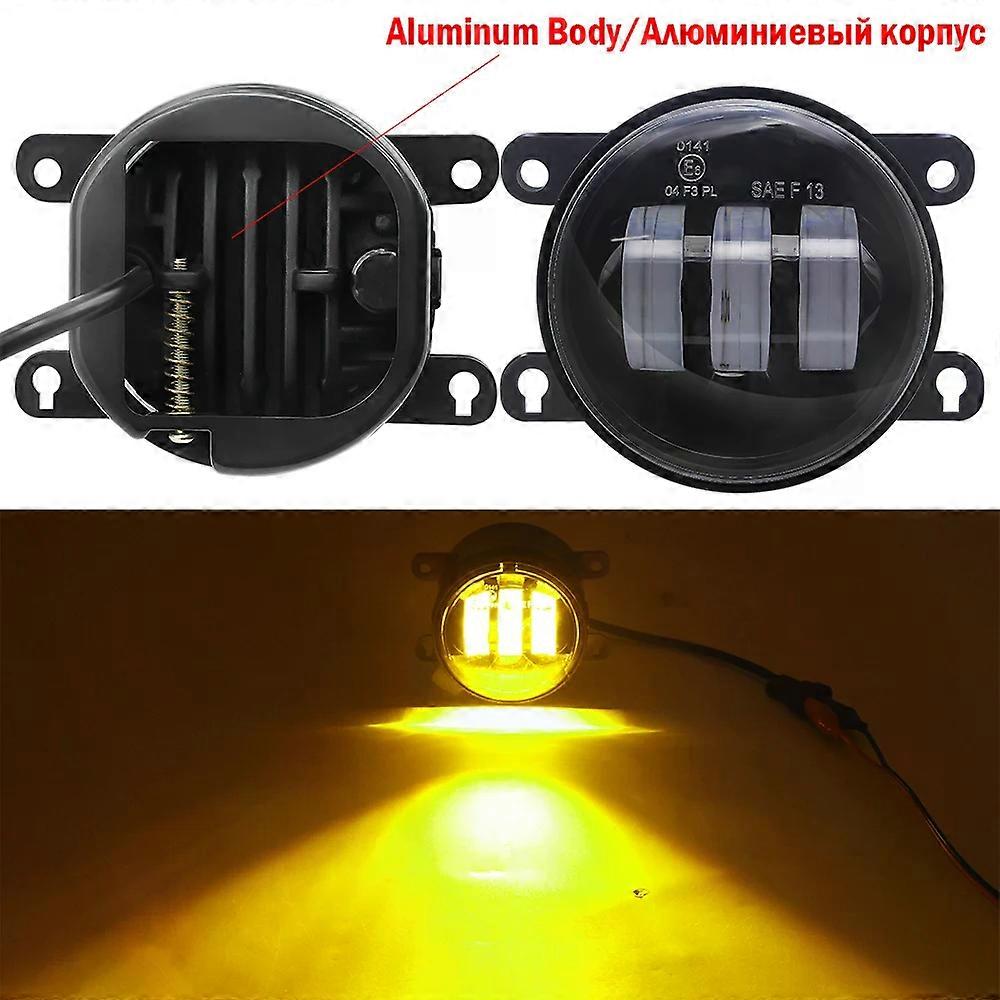 Applicable 2 Pcs LED Fog Light Assembly 30W H11 Fog Daytime Running Lamp DRL For Dacia Renault Lodgy 2012 2013 2014 2015 2016 2017 2018