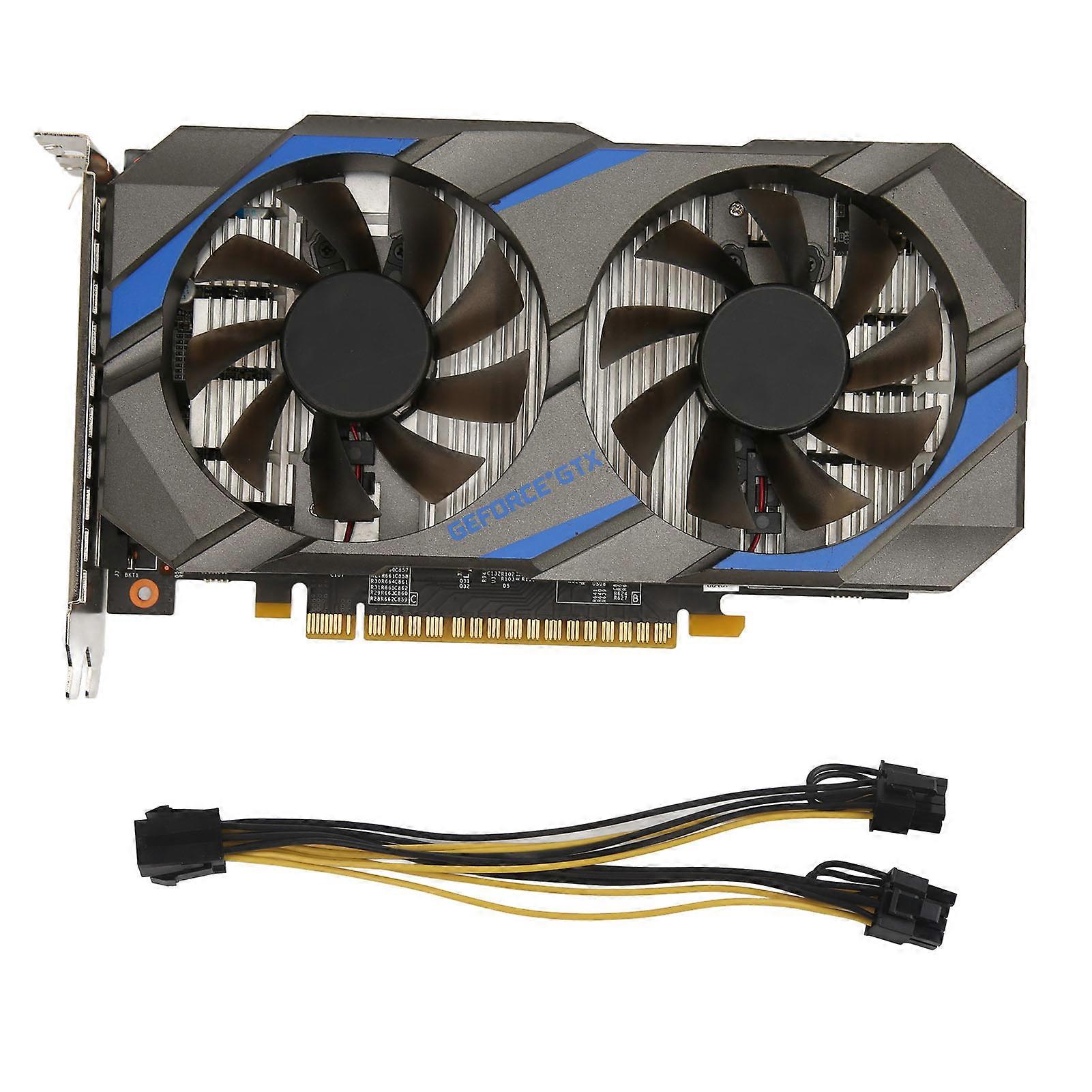 1050 Ti Graphics Card 4GB GDDR5 128 Bit PCIe 3.0 Gaming GPU with Dual Quiet Fans