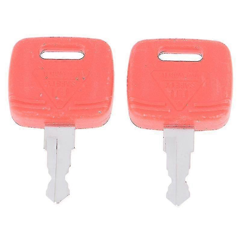 2pcs Replacement Keys for John Deere Tractor Re183935 Re43492 Re71557
