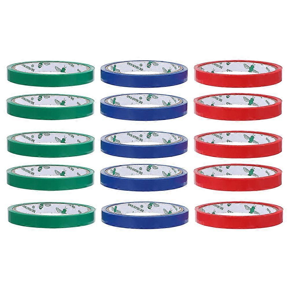 15 Rolls Bag Sealing Tying Tapes Bag Sealer Packing Tape Supermarket Binding Machine Tape