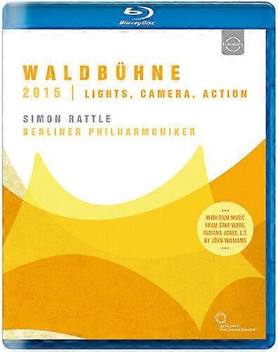 Waldbhne 2015 - Lights Camera Action Blu-Ray (2015) Simon Rattle cert E Region 2