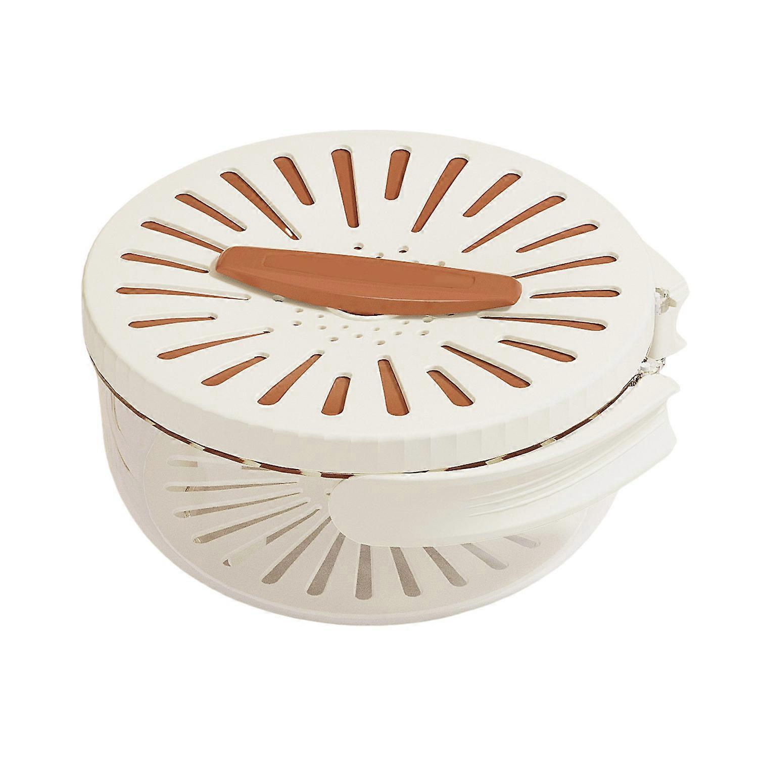 Double Layer Drain Basket Fruit Cleaning Bowl with Strainer Food Grade BPA Free Kitchen Fruit Drain