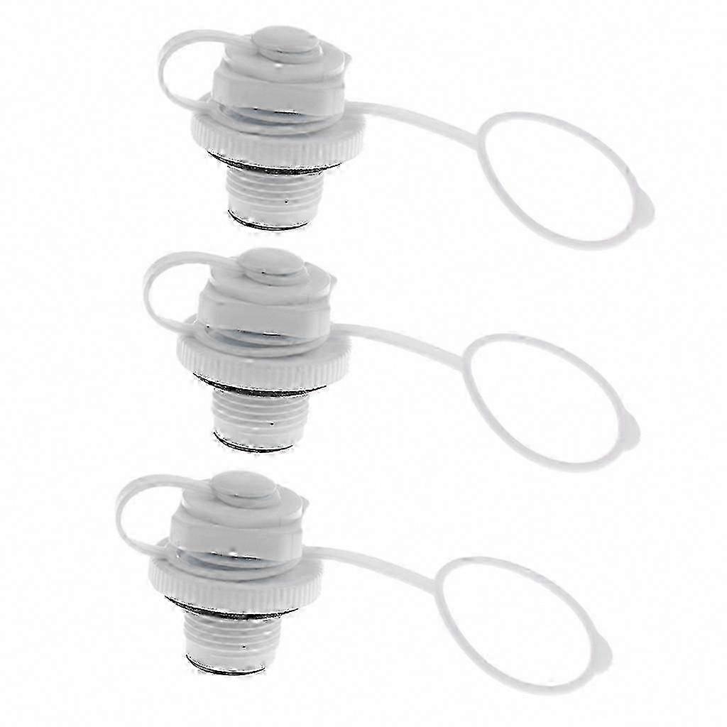 3pcs 22mm One-Way Air Valve Replacement Screw For Inflatable Boat Pool Raft