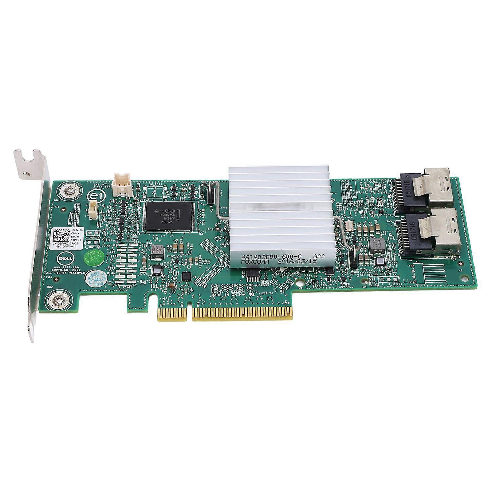 H310 IT Mode Array Card PCIEx8 4Gb/S Dual SFF8087 8 SAS Compatible RAID 0 1 5 10 Storage Controller Card