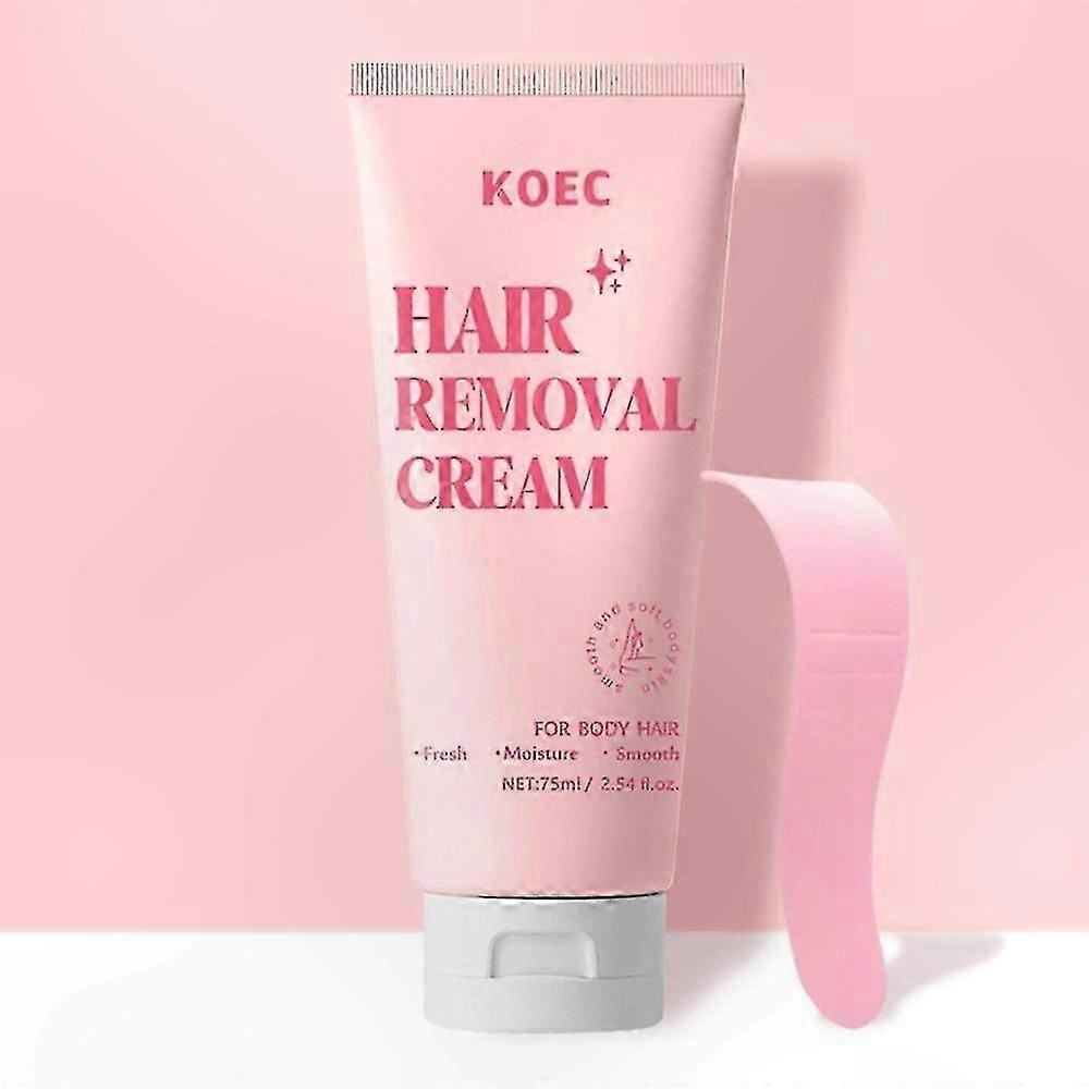 Sensitive Skin Hair Removal Cream, Pain-Free Depilatory Formula with Applicator for Underarms, Bikini Line, and Legs, Gentle Solution for Smooth Skin