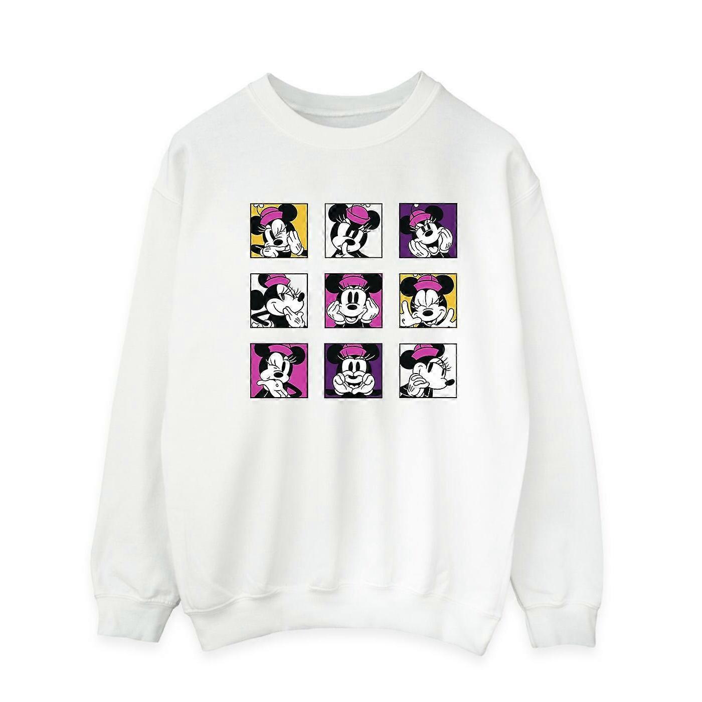 Moletom Disney Mens Minnie Mouse Squares