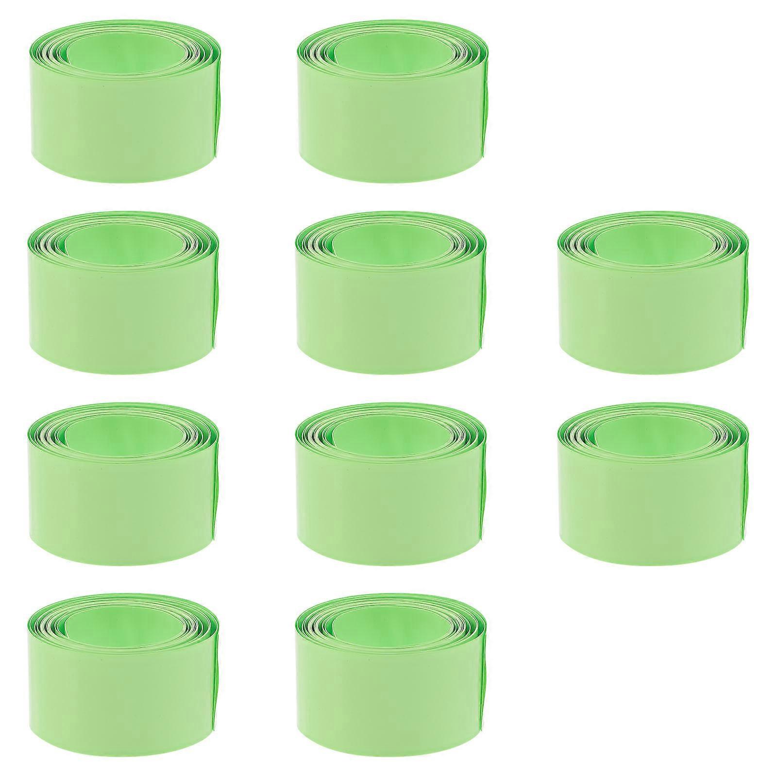 PVC Heat Shrink Tubing Shrinkable Sleeving for Wire Wrap 10Pcs Set