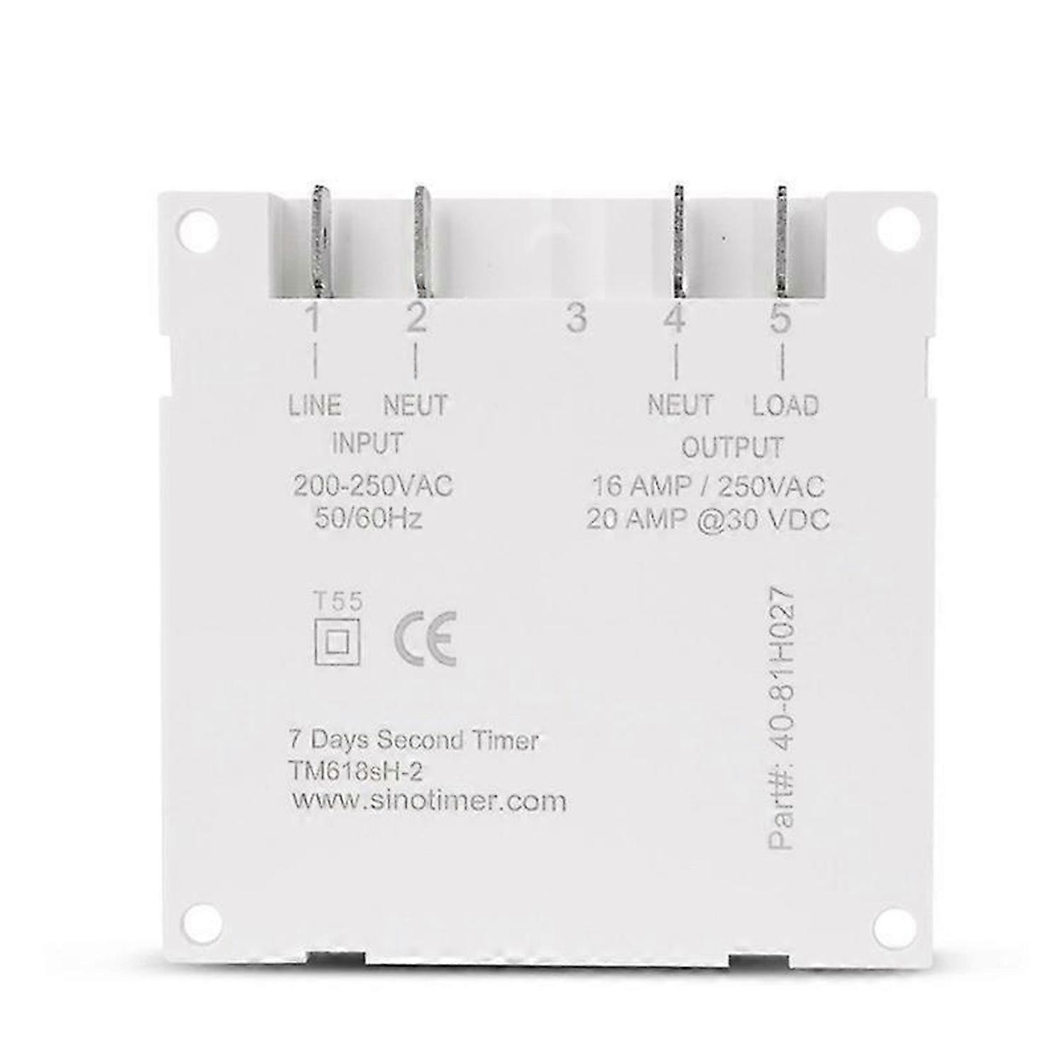 TM618SH 220V 1 Second Interval Power Supply Timer Switch