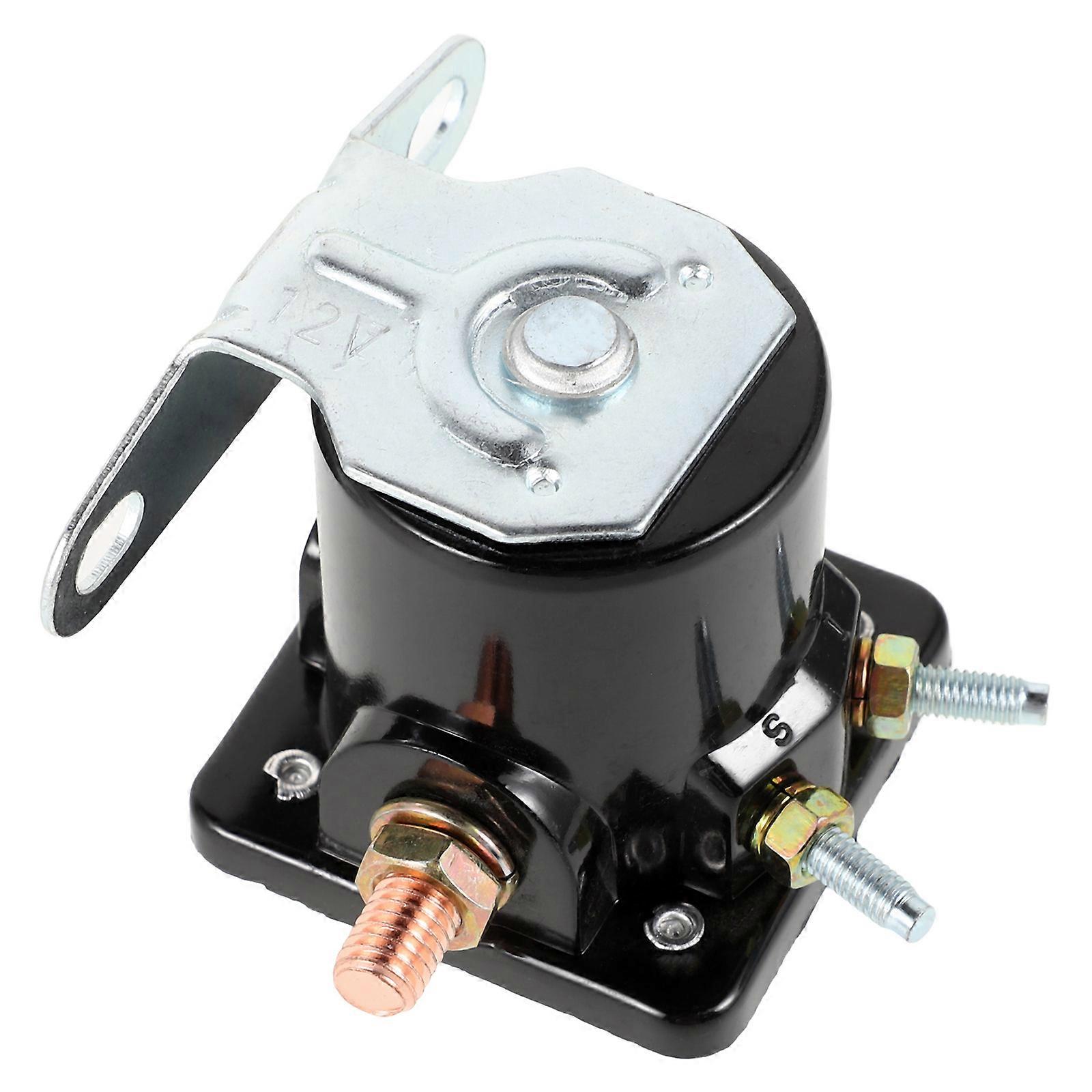 Electric Starter Solenoid Relay for Automotive Use with Metal Construction