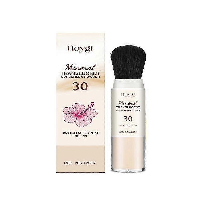 Tropic Mineral Translucent Sunscreen Powder With Brush Spf 30