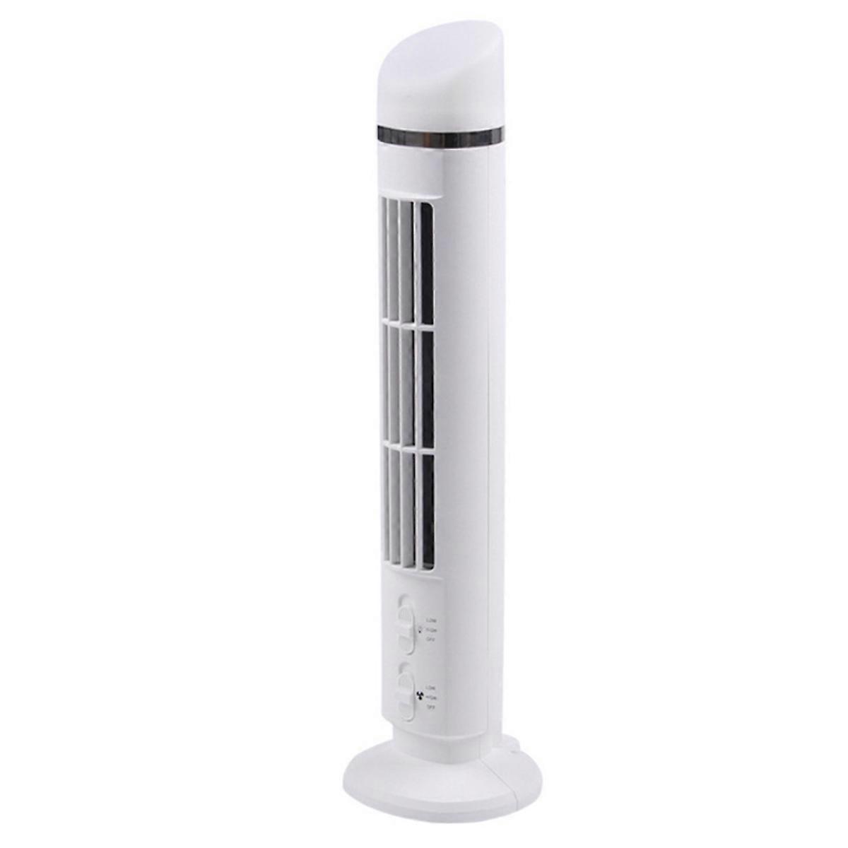 LED Tower Fan 2 Gear Speed Stand Up Tower Fan White