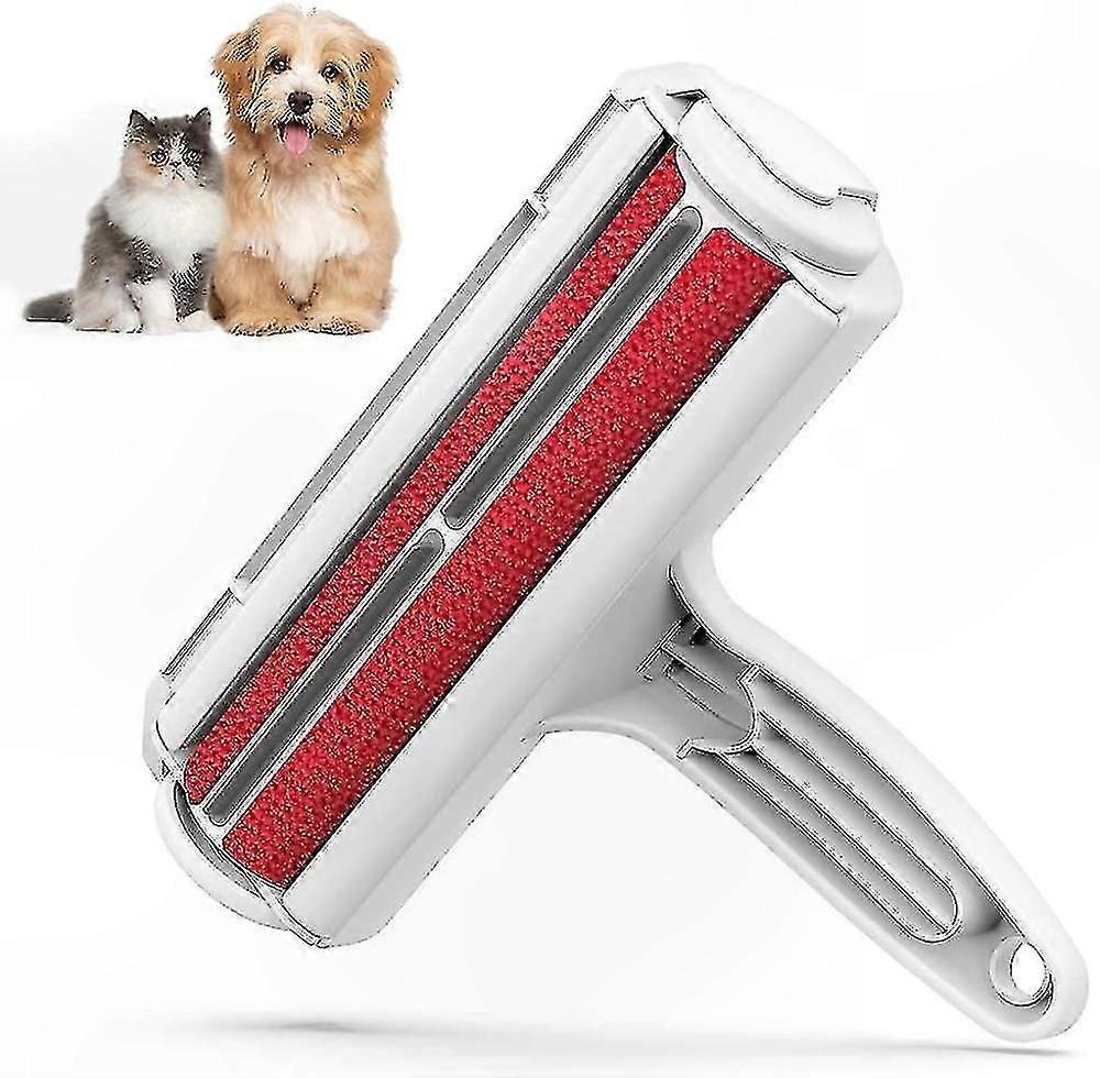 Reusable Pet Hair Remover Tool - Eco-Friendly Cat & Dog Fur Cleaner for Multi-Surfaces, Portable Lint Roller Solution