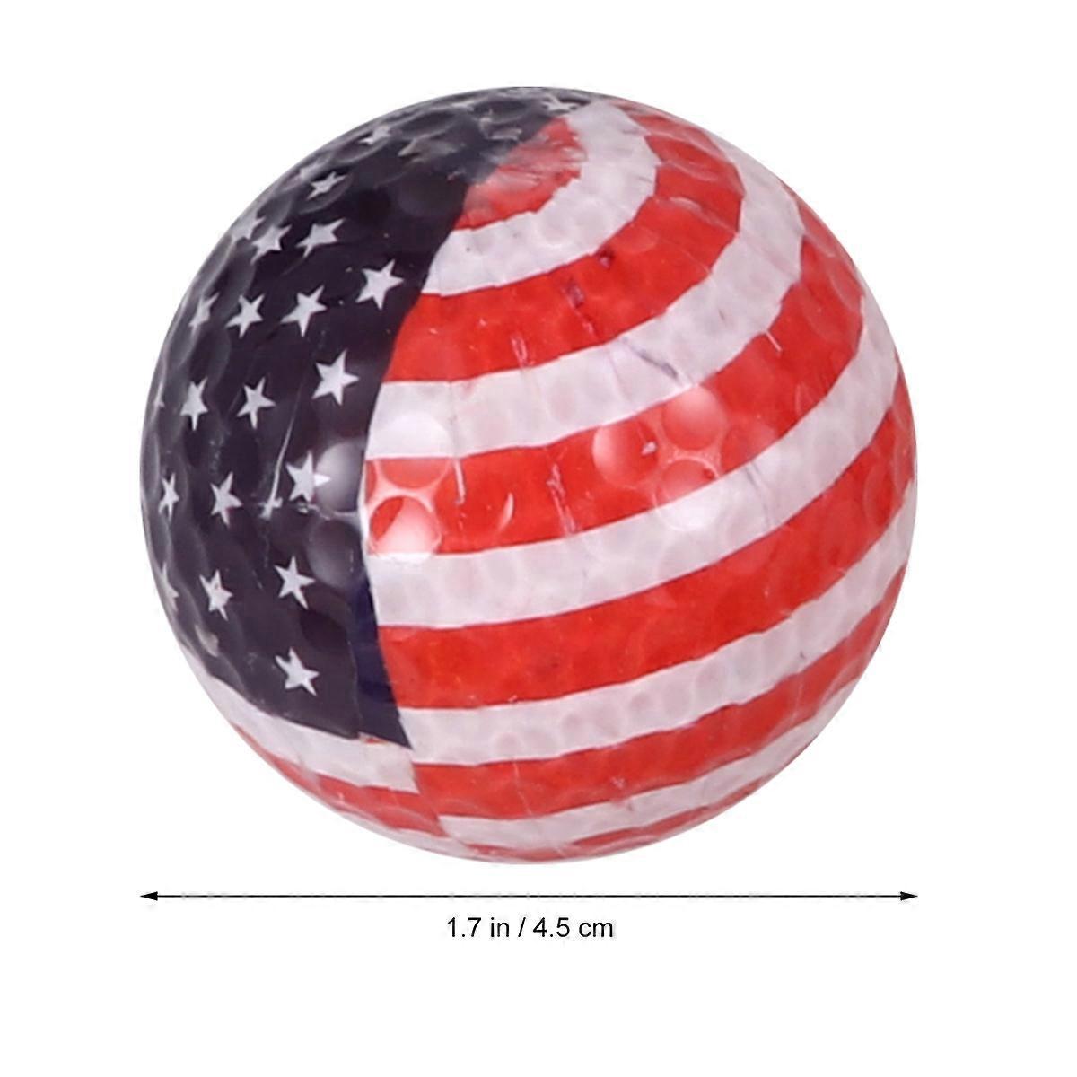 Flower Pattern for Long Distance Sports Use 2Pcs Practice Balls