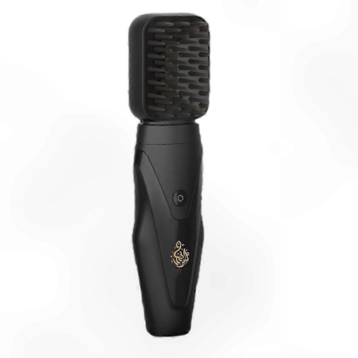 Comb-Style Electric Incense Burner with Massage Feature and Soft Rubber for Middle Eastern Bakhoor Use