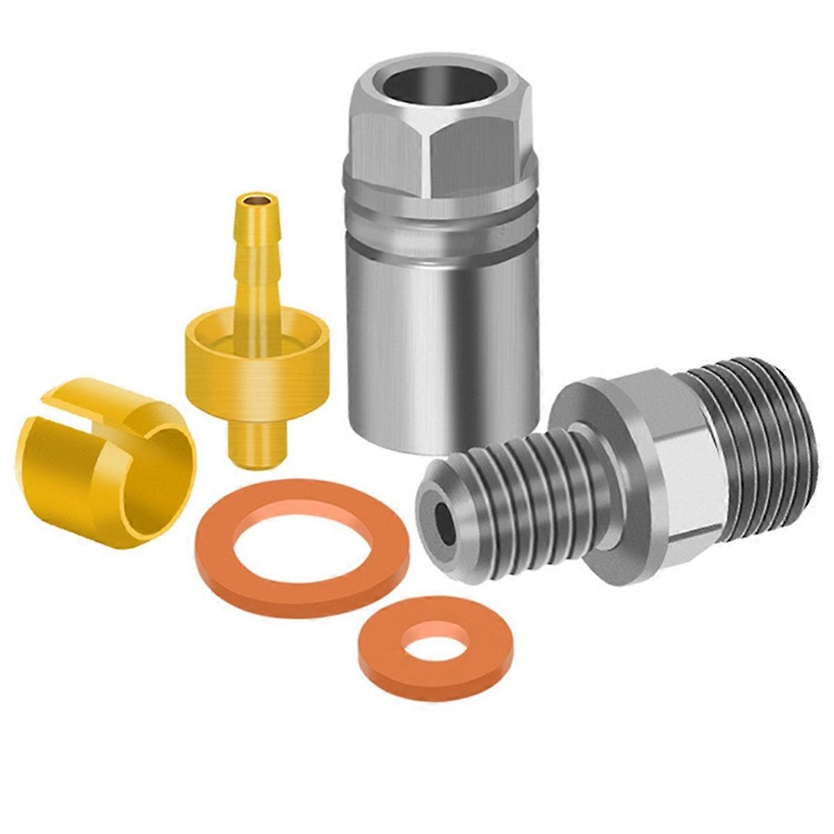 Universal Hope Oil Hose Connector Set Oil Needle Olive Heads