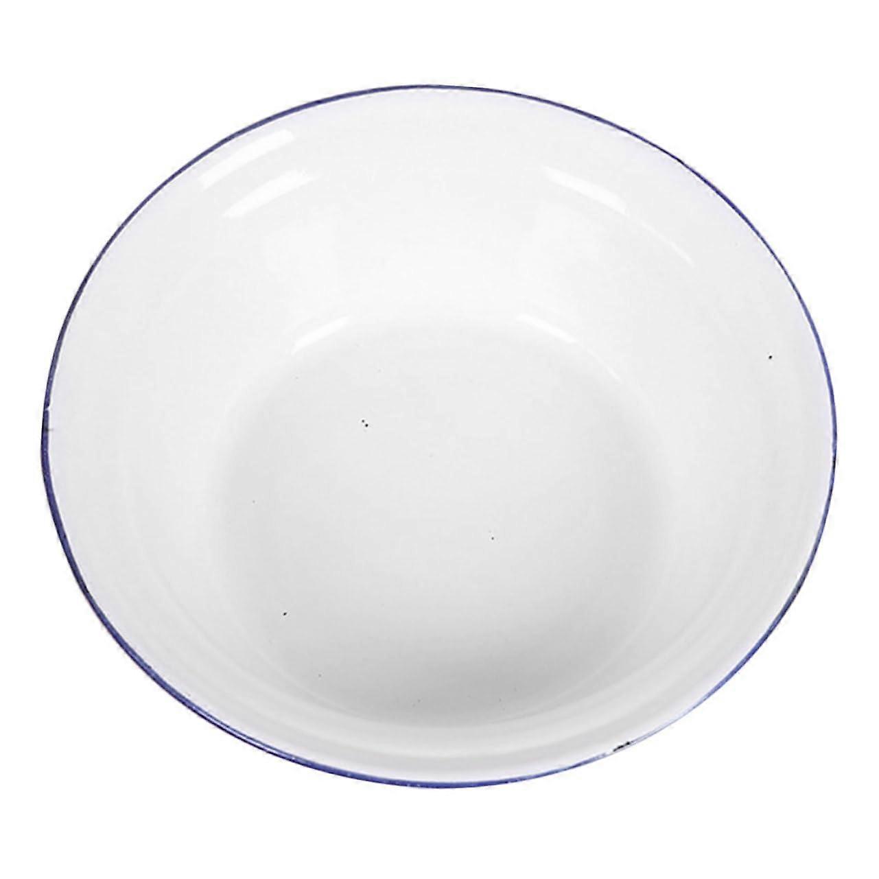 Baking Dish Enamelware Plate Decorative Baking Tray Sturdy Cookware