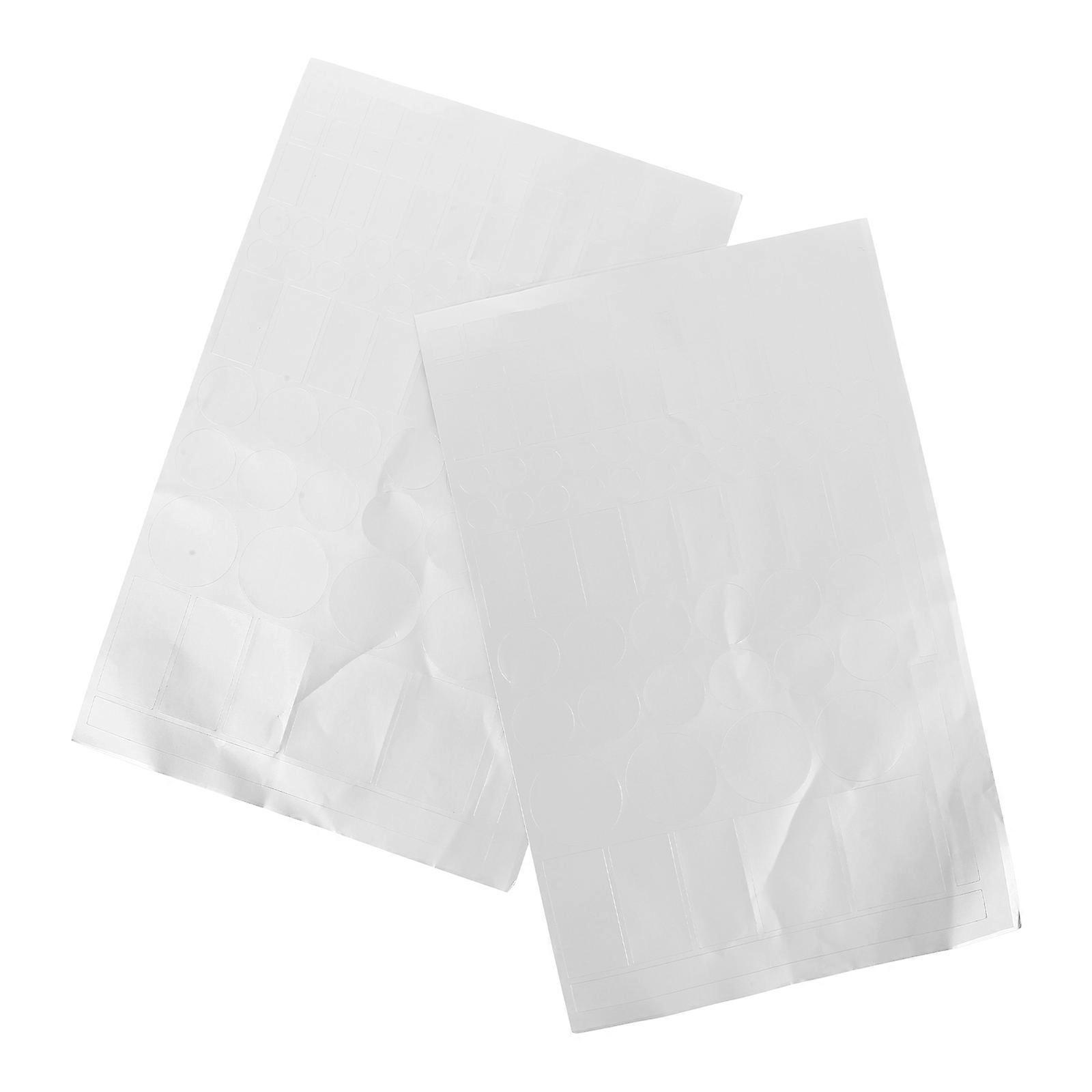 PVC Light Blocking Stickers Shading Stickers for LED Lights 2 Sheets