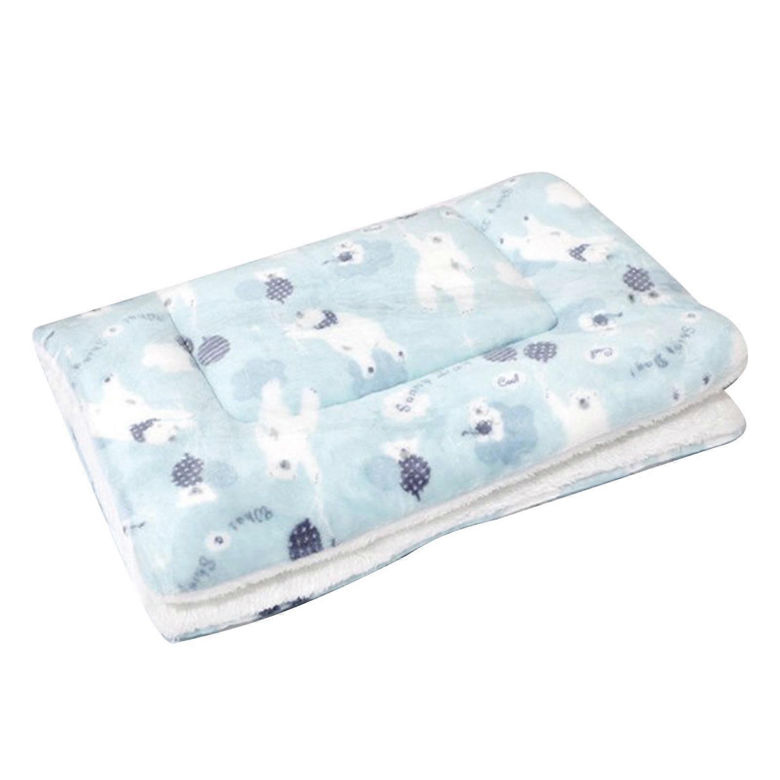 Dog Blanket Flannel Dog Mat Throw Blanket, Soft Calming Blanket For Cats And Small Pets, Soft Warm Cushion Sleep Mat