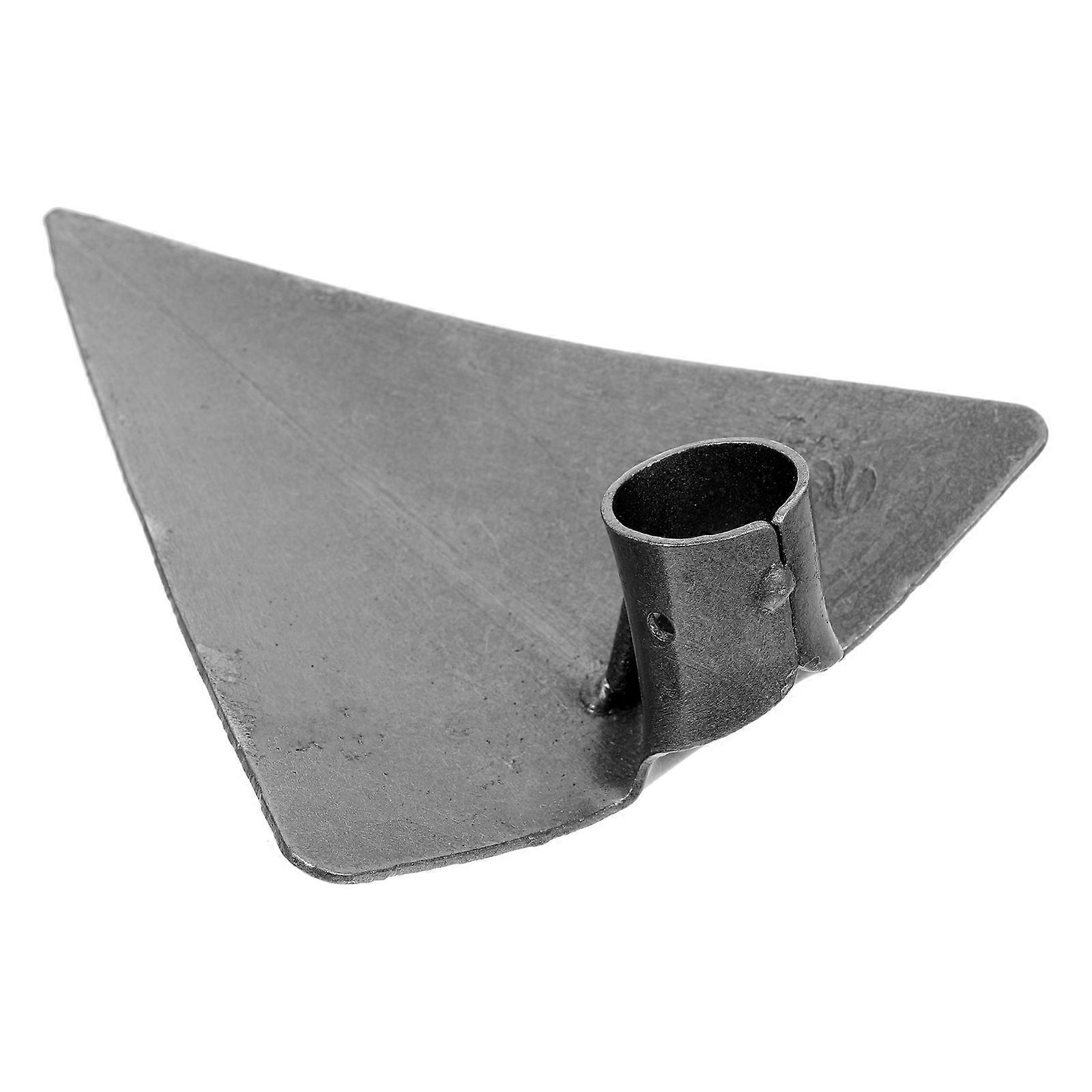Garden Hoe For Weeding HeavyDuty Steel Triangular Shape Gardening Outdoor Work 10.6×7.9×3.1in 1Set